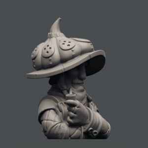 Blasted Baronies Hats Aetherpunk28 - Set of 7 Hats | Tabletop Gaming Miniatures | 3D Printed | War Gaming | Hobby