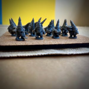 Aetherpunk28 Gnozzlemen Set (14 Models) | Gnome Ranged Unit | 28mm Tabletop Wargaming Miniatures