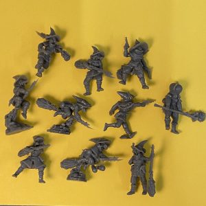 Respiria28 Coven Infantry – Set of 10 Coven Sisters Miniatures for Tabletop RPGs & Wargaming