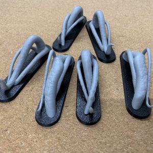 Individual 25mm Movement Trays – 3D Printed Bases for Tabletop Miniatures & Wargaming Movement