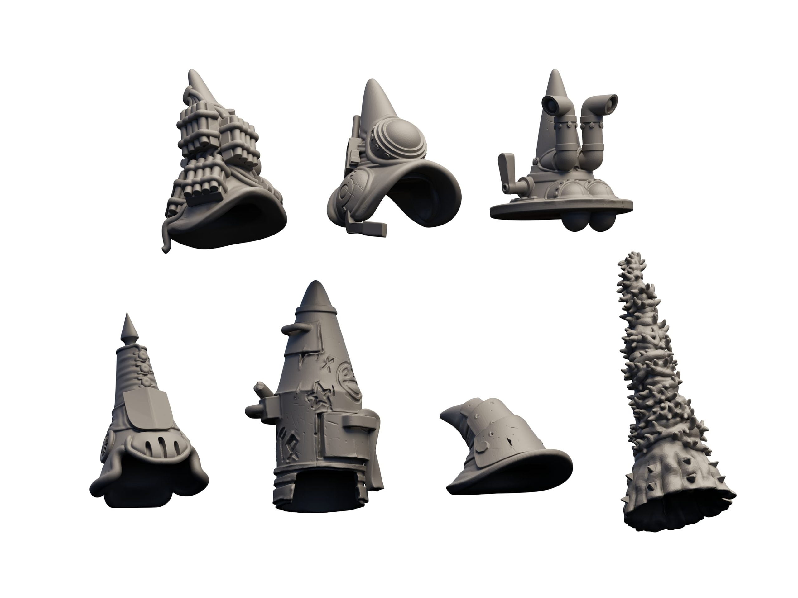 Aetherpunk28 Trench Hats – Steampunk Fantasy Headwear for Tabletop Gaming & Cosplay - Image 3