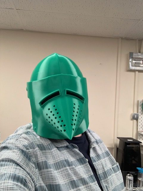3D Printed Hounskull Bascinet