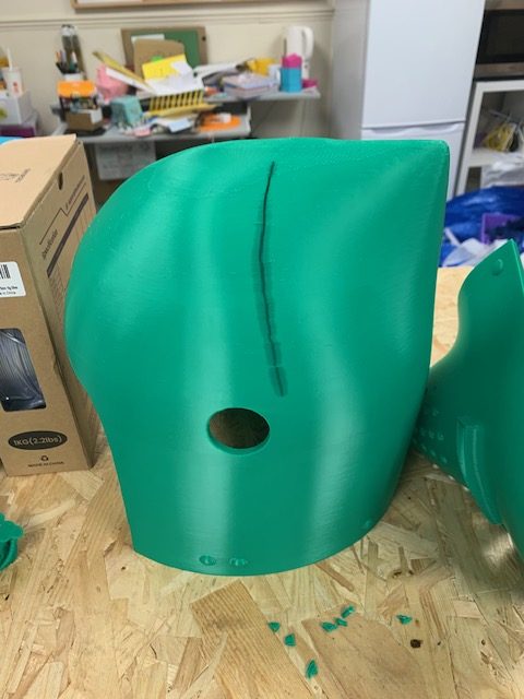 3D Printed Hounskull Bascinet