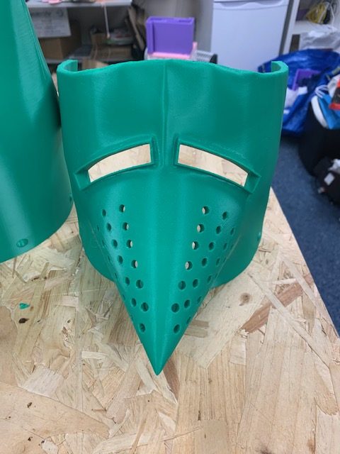 3D Printed Hounskull Bascinet